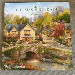 Thomas Kinkade Studios 2026 Deluxe Wall Calendar Brand New in Box